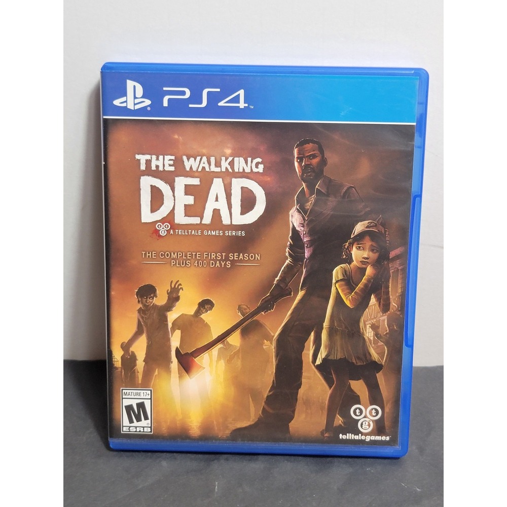The Walking Dead The Complete First Season PS4 PlayStation 4 CUSA-01019F Tested